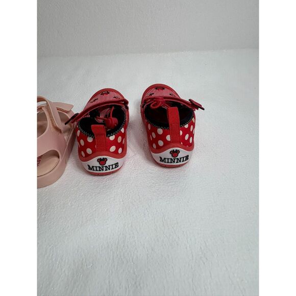 Bundle of Kids Shoes Ground Up Minnie Mouse Water Shoes Old Navy Sandals 8 - Picture 7 of 14